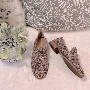 8 Lucky Brand Soft Leopard Print Mules
